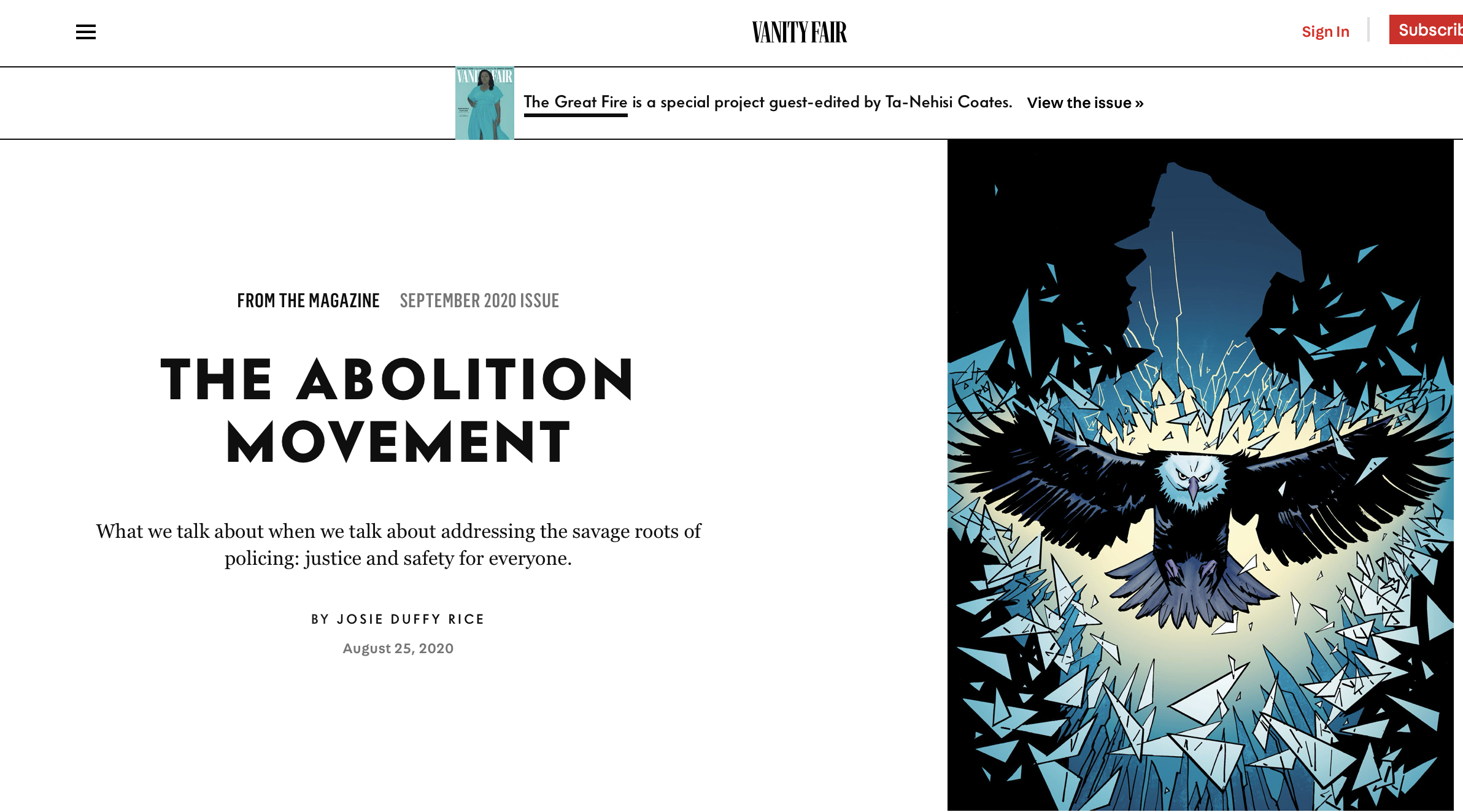 illustration of an eagle